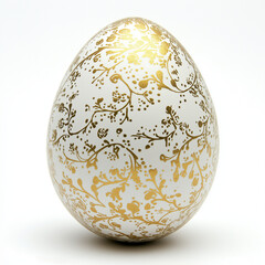 the eggs with gold texture 