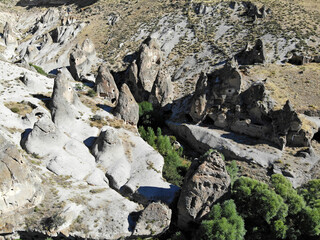 Located in Kayseri, Turkey, Soganli Valley is famous for its rock churches. Tokali, Secret, Domed, Karabas, Tahtali Churches are the most well-known ones.