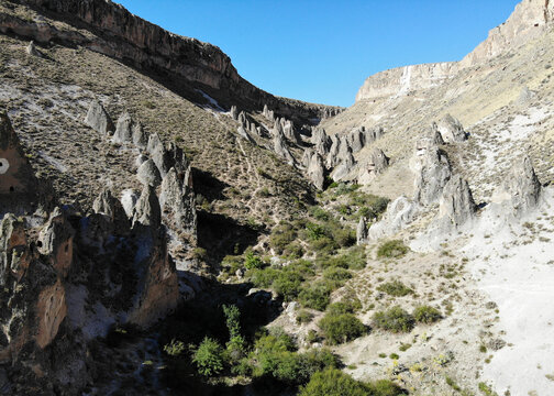 Located in Kayseri, Turkey, Soganli Valley is famous for its rock churches. Tokali, Secret, Domed, Karabas, Tahtali Churches are the most well-known ones.