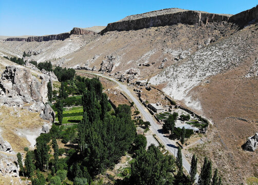 Located in Kayseri, Turkey, Soganli Valley is famous for its rock churches. Tokali, Secret, Domed, Karabas, Tahtali Churches are the most well-known ones.