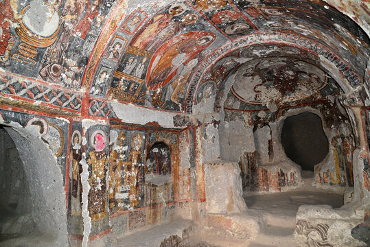 Located in Kayseri, Turkey, Soganli Valley is famous for its rock churches. Tokali, Secret, Domed, Karabas, Tahtali Churches are the most well-known ones.