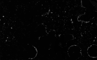 Abstract elegant dark black background vector illustration with vintage distressed grunge texture and white charcoal color paint. Dark grey textured concrete wall splash particle white fire effect.