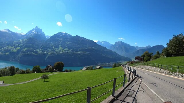 Village of Amden and surrunding areas