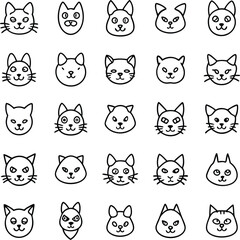 pattern with cats