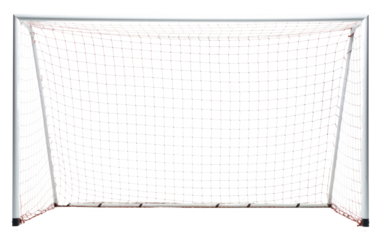 PNG Soccer goal net frame empty