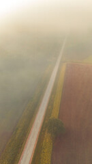 road in the countryside