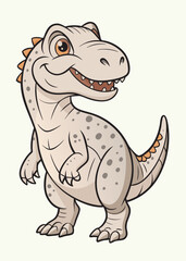Obraz premium hand-drawn-dinosaur-coloring-book-illustration-.eps