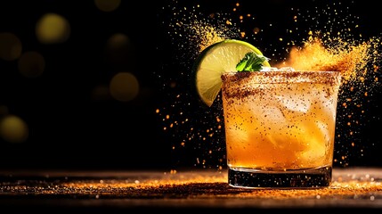 Deconstructed margarita, where the elements of the cocktail are served separately, hails from Mexico