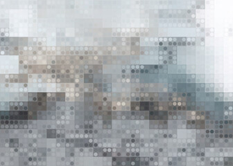 vector camouflage pixel background of heavenly twilight  