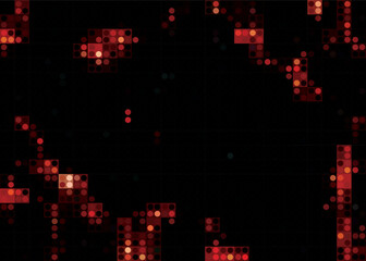 vector camouflage pixel background of heavenly twilight  