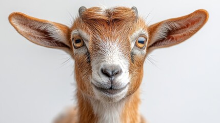 Fototapeta premium Working animal on a white background