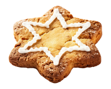 PNG Cookie gingerbread food white background.