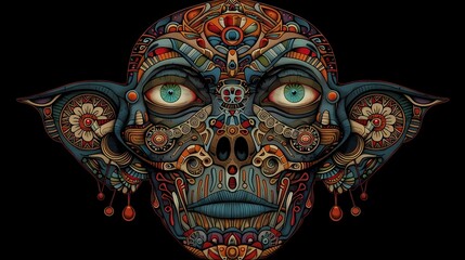 Fototapeta premium skull of the devil