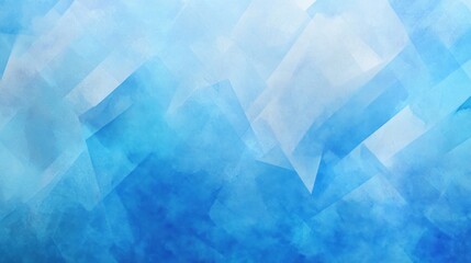 Abstract Blue Watercolor Background
