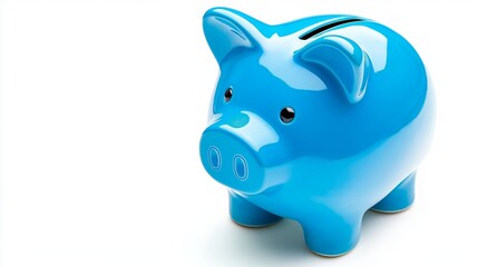 Obraz premium piggy bank isolated on white