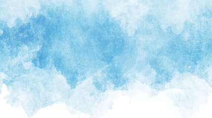 Fototapeta premium Abstract Blue Watercolor Background