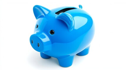 Obraz premium piggy bank isolated on white