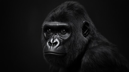 Fototapeta premium Gorilla Portrait