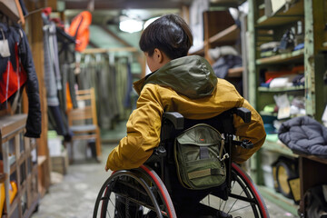 Adaptive Clothing Design, Designer creating clothing for people with disabilities