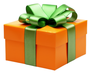 PNG Gift box celebration anniversary decoration.