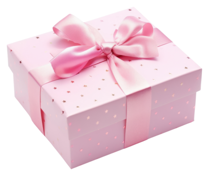 PNG Gift box celebration anniversary decoration.