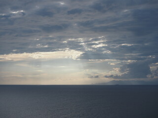Obraz premium The sea and sky seen from the Izu coastline
