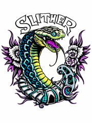 Schlangen-Tattoo-Design