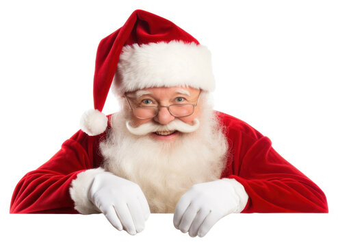 PNG Santa claus christmas white background celebration.