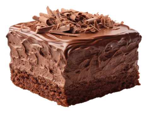 PNG Chocolate soft cake dessert food white background.