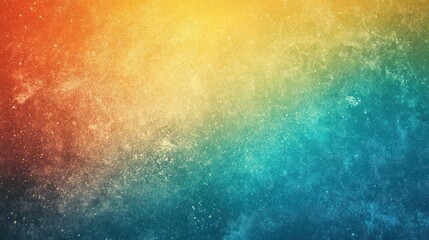 Fototapeta premium A vibrant gradient background transitioning from warm orange to cool blue.