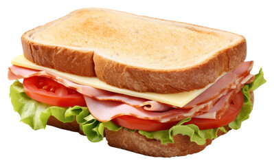 Obraz premium PNG Sandwich sandwich bread lettuce.