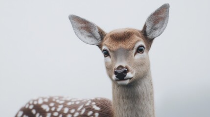 Fototapeta premium Close-up Portrait of a Fawn