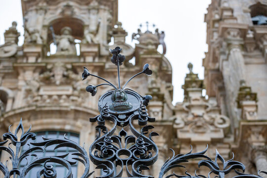Santiago de Compostela Cathedral - beautiful architcture and details 