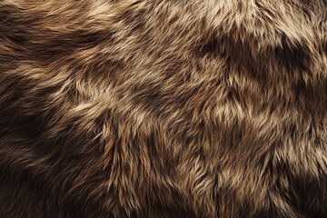 Naklejka premium A fur textured surface with rough, rugged strands, creating a wild and natural look with depth.