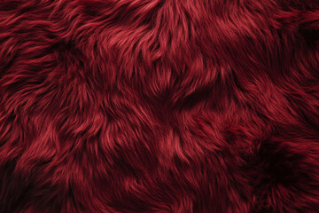 A fur textured surface with long, luxurious strands, featuring a deep, rich color that adds warmth and softness to the image.