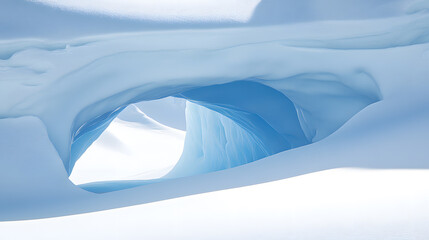Obraz premium Ice Cave in Antarctica