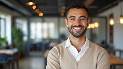 Fototapeta premium Professional Man in Modern Office Space