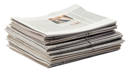 PNG Newspaper on the white background