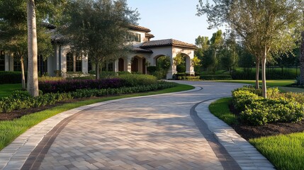 Fototapeta premium driveway design