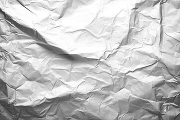 Obraz premium PNG Crinkled paper on the white background
