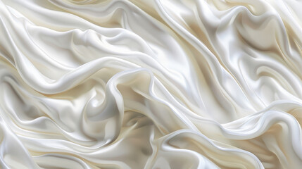 Obraz premium Smooth, creamy white texture, with subtle, flowing curves and soft highlights.