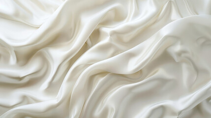 Obraz premium Smooth, creamy white texture, with subtle, flowing curves and soft highlights.
