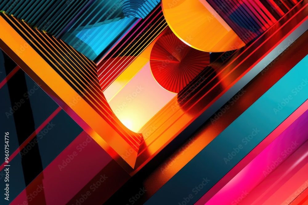 Poster a lamp sits on a table beside a window, providing soft light