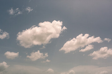 Cloudy Sky Background with Soft Texture for Design