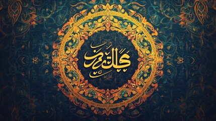 Obraz premium Arabic Calligraphy Artwork