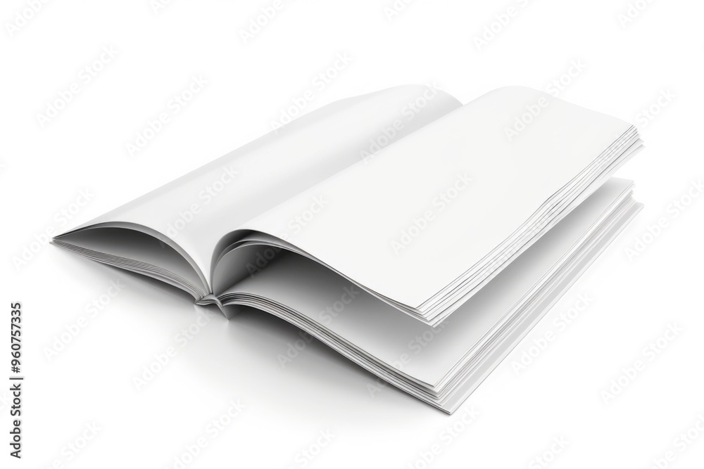 Poster a person's book lying on a table with no one around