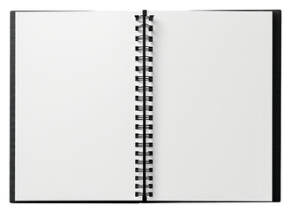 PNG Open notebook on the white background