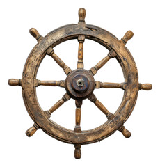 PNG Ship wheel on the white background