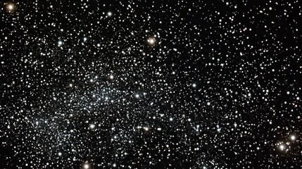 Obraz premium A Starry Night Sky with Scattered Stars of Varying Brightness