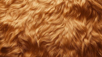 Naklejka premium seamless pattern featuring the warm, fluffy brown fur